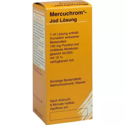 MERCUCHROM Jodo tirpalas, 100 ml MERCUCHROM Jodo tirpalas, 100 ml