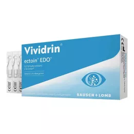 VIVIDRIN ektoinas EDO akių lašai, 10X0,5 ml