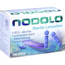 LANZETTEN NODOLO sterilus 30 G itin smulkus, 100 vnt