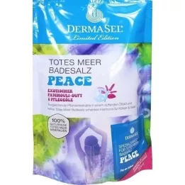 DERMASEL Negyvosios jūros vonios druska+Peace ribotas leidimas, 1 p