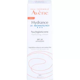 AVENE Hydrance UV turtingas drėkinamasis kremas.SPF 30, 40 ml