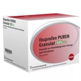 IBUPROFEN PUREN Granulės 400 mg geriamam tirpalui, 50 vnt