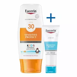 EUCERIN Sun Kids mikropigmentinis losjonas LSF 30, 150 ml