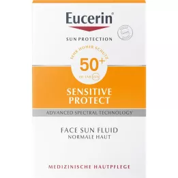 EUCERIN Saulės skystis matinis LSF 50+, 50 ml