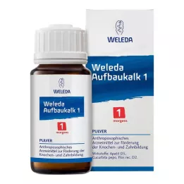 WELEDA Statybinių kalkių 1 milteliai, 45 g