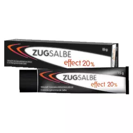ZUGSALBE poveikio 20% tepalas, 15 g