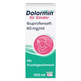 DOLORMIN vaikams Ibuprofeno sirupas 40 mg/ml suspensija, 100 ml