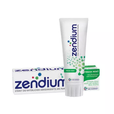 ZENDIUM Šviežių mėtų dantų pasta, 75 ml
