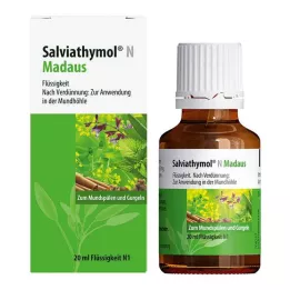 SALVIATHYMOL N Madaus lašai, 20 ml