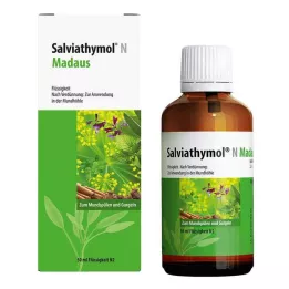 SALVIATHYMOL N Madaus lašai, 50 ml