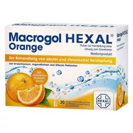 MACROGOL HEXAL Orange Plv.z.Her.e.Lsg.z.Einn.Btl., 20 vnt