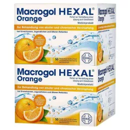 MACROGOL HEXAL Orange Plv.z.Her.e.Lsg.z.Einn.Btl., 100 vnt