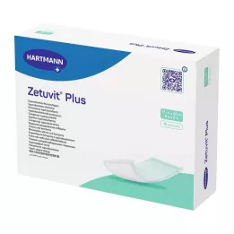ZETUVIT Plius itin stiprus siurbiamasis kompresas sterilus 15x20 cm, 10 vnt