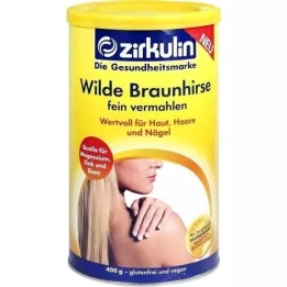 ZIRKULIN Laukinių rudųjų sorų milteliai, 400 g
