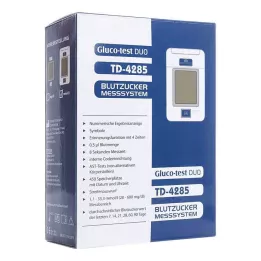 GLUCO TEST DUO Gliukozės kiekio kraujyje matuoklio starteris mmol/l, 1 vnt