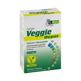 VEGGIE „Depo Vitamins+Minerals“ tabletės, 60 vnt