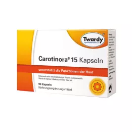 CAROTINORA 15 kapsulių, 90 vnt