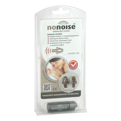 NONOISE Klausos apsaugos miegas, 2 vnt NONOISE Klausos apsaugos miegas, 2 vnt