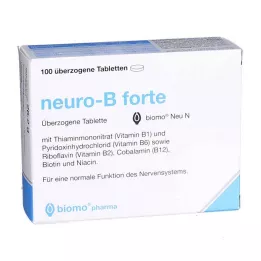 NEURO-B forte biomo Naujos dengtos tabletės, 100 vnt