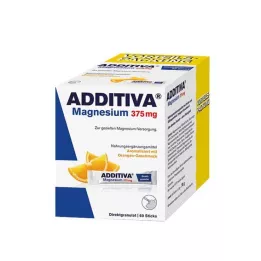 ADDITIVA Magnio 375 mg lazdelės, 60 vnt