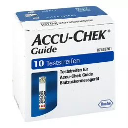 ACCU-CHEK Kreipimosi bandymo juostelės, 1X10 vnt