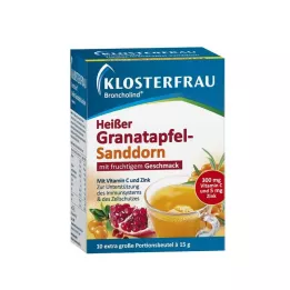 KLOSTERFRAU Broncholind karšta granatų smėlio arbata, 10X15 g
