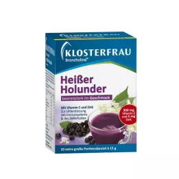 KLOSTERFRAU Broncholind karšto šeivamedžio granulės, 10X15 g