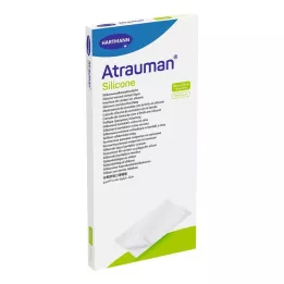 ATRAUMAN Silikoniniai sterilūs 10x20 cm kompresai, 10 vnt