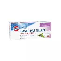 EMSER Pastilės su šalaviju be cukraus, 30 vnt