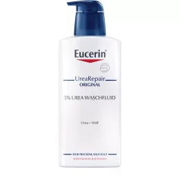 EUCERIN UreaRepair ORIGINAL Plovimo skystis 5%, 400 ml