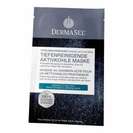 DERMASEL Kaukė aktyvintosios anglies giluminiam valymui, 12 ml