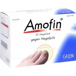 AMOFIN 5 % nagų lako, 3 ml