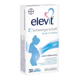 ELEVIT 2 Nėštumo minkštos kapsulės, 30 vnt