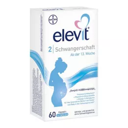ELEVIT 2 Nėštumo minkštos kapsulės, 60 vnt
