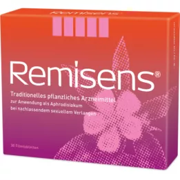 REMISENS Plėvele dengtos tabletės, 30 vnt