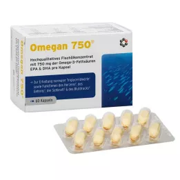 OMEGAN 750 minkštų kapsulių, 60 vnt