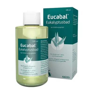 EUCABAL Eukalipto vonelė, 125 ml EUCABAL Eukalipto vonelė, 125 ml