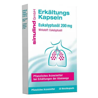 sinulind® peršalimo kapsulės, 20 vnt