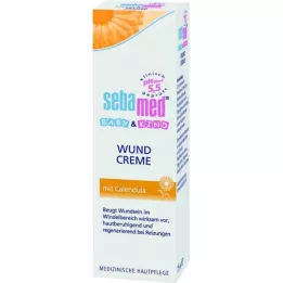 SEBAMED BABY &amp; KIND Žaizdų kremas su medetkomis, 75 ml