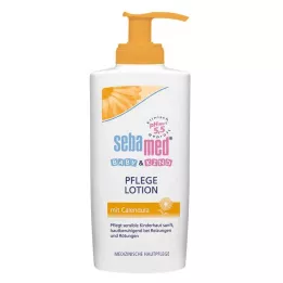 SEBAMED BABY &amp; KIND Priežiūros losjonas su medetkomis, 200 ml