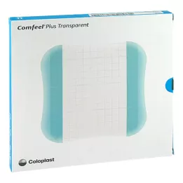 COMFEEL Plus Transparent Hydrocolloid Connector 15x15 cm, 5 vnt