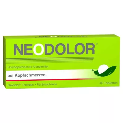 NEODOLOR Tabletės, 40 vnt