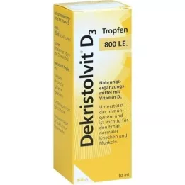DEKRISTOLVIT D3 800 TV lašai, 10 ml