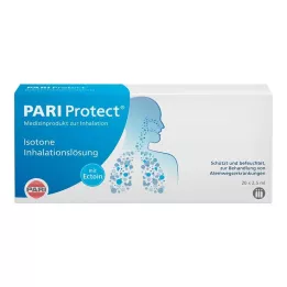 PARI ProtECT inhaliacinis tirpalas su Ectoin ampulėmis, 20X2,5 ml