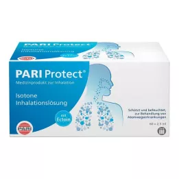 PARI ProtECT inhaliacinis tirpalas su Ectoin ampulėmis, 60X2,5 ml