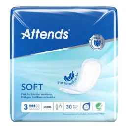 Attends Soft 3 papildomi įklotai, 30 vnt