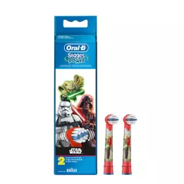 ORAL-B Stages Power Star Wars šepetėlių galvutės, 2 vnt., 1 vnt