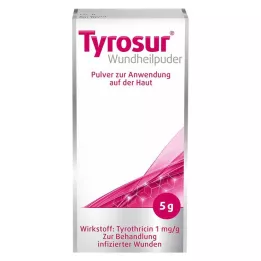 TYROSUR Žaizdų gydymo milteliai, 5 g