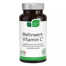 NICAPUR Pridėtinė vertė vitamino C kapsulės 60 vnt Kapsulės, 60 vnt