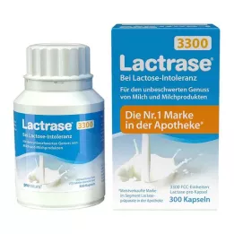 LACTRASE 3300 FCC kapsulių, 300 vnt
